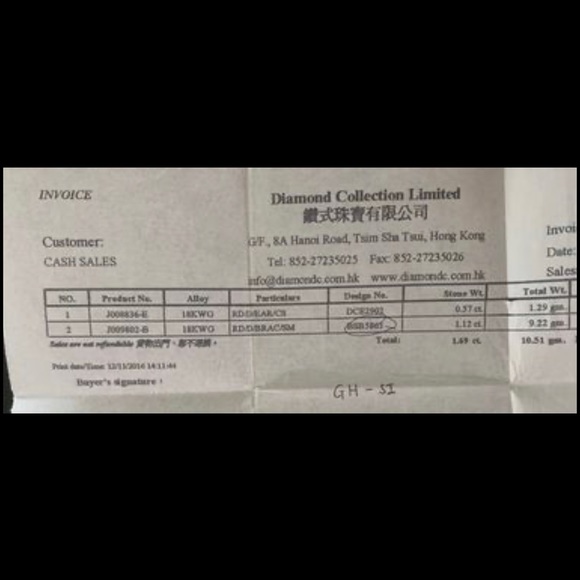 18k white gold Diamond bracelet - Picture 4 of 10